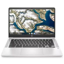 Cargar imagen en el visor de la galería, HP - Excelente reacondicionado - Chromebook 14a-na0701ds 14" Intel Celeron N4120 1,10 GHz hasta 2,6 GHz 4GB RAM 128GB eMMC ChromeOS - Plata mineral
