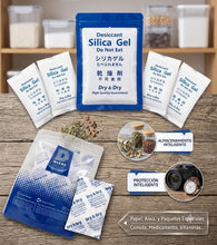 Cargar imagen en el visor de la galería, Paquetes de gel de sílice desecantes de gel de sílice, paquetes de gel de sílice