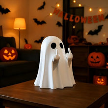 Cargar imagen en el visor de la galería, Figura de fantasma de Halloween-Espeluznante y linda estatua de fantasma para decoración de hogar, escritorio