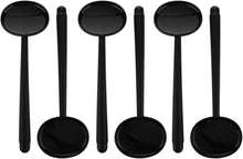 Cargar imagen en el visor de la galería, 6 piezas de oclusor de ojo de mano negro, instrumento de optometría de óptica de visión de plástico para examen de gráfico ocular prueba de visión a22