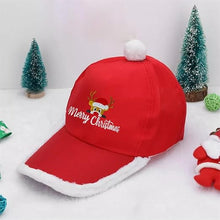 Cargar imagen en el visor de la galería, Gorro de Santa bordado Believe Merry Christmas
