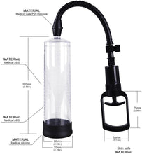 Cargar imagen en el visor de la galería, Bomba de Vacío Manual para Pene Ampliador de Pene para Erección y Mejora Masculina