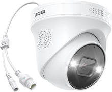 Cargar imagen en el visor de la galería, ZOSI Cámara de seguridad PoE 4K de 8MP