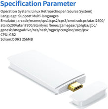 Cargar imagen en el visor de la galería, Venturi Game Stick, Game Stick 4k, Retro Game Console, Nostalgia Stick Game, X2 Pro Game Stick, Plug and Play Video Game Stick Built In 20000+ Games, Consoles with Dual 2.4G Wireless Controllers A19