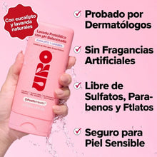 Cargar imagen en el visor de la galería, URO - Jabón probiótico equilibrado con pH para olor vaginal, eucalipto