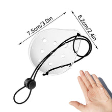 Cargar imagen en el visor de la galería, Protector de ojos, 2 piezas de plástico para cirugía ocular, transpirable