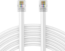 Cargar imagen en el visor de la galería, Cable de extensión de teléfono fijo de 6 pies