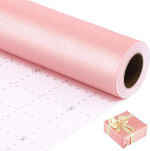 Cargar imagen en el visor de la galería, Rollo de Papel de Regalo con Acabado Perlado Mate 17 x 33