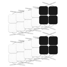 Cargar imagen en el visor de la galería, TENS Electrodos 2"x2" almohadillas de electrodos autoadhesivos reutilizables