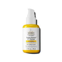 Cargar imagen en el visor de la galería, Kiehl's Better Screen - Suero UV SPF 50+, protector solar facial invisible con péptido de colágeno