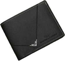 Cargar imagen en el visor de la galería, Cartera fina para hombres con clip de billetes