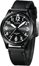 Cargar imagen en el visor de la galería, Relojes militares analógicos CIVO para hombre: relojes para hombre resistentes al agua para el campo - a21 Relojes militares para hombre
