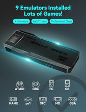 Cargar imagen en el visor de la galería, 2024 Más nuevo 20000+ Juegos Retro Consola de videojuegos Videojuegos: HDMI Game Stick 4K Mini NES Classic Edition System Emulador De Videojuegos 2.4G inalámbrico Plug and Play para TV A19