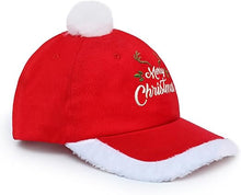 Cargar imagen en el visor de la galería, Gorro de Santa bordado Believe Merry Christmas
