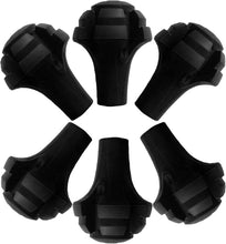 Cargar imagen en el visor de la galería, Puntas de bastones de trekking, protectores de goma para senderismo