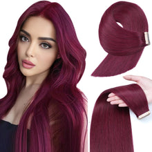 Cargar imagen en el visor de la galería, Extensiones de cabello humano con cinta