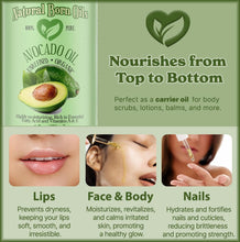 Cargar imagen en el visor de la galería, Aceite de aguacate, 1 galón, orgánico, Q1