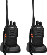 Cargar imagen en el visor de la galería, Walkie Talkies, radio bidireccional recargable de largo alcance con auricular