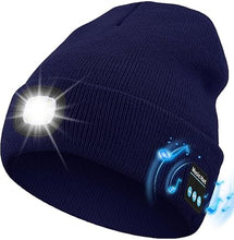 Cargar imagen en el visor de la galería, Gorro Bluetooth con luz