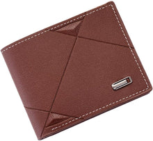 Cargar imagen en el visor de la galería, Cartera fina para hombres con clip de billetes