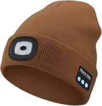 Cargar imagen en el visor de la galería, Gorro Bluetooth con luz