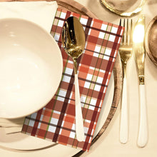 Cargar imagen en el visor de la galería, Quera - Paquete de 100 servilletas de otoño para invitados,ln23 calabaza, especias, a cuadros, toallas de mano de papel para fiesta de Acción de Gracias,...