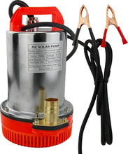 Cargar imagen en el visor de la galería, Bomba de agua sumergible de CC de 12 V, bomba de agua sumergible para pozo profundo