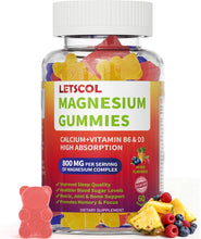 Cargar imagen en el visor de la galería, Gomitas de glicinato de magnesio