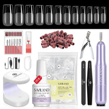 Cargar imagen en el visor de la galería, Kit de uñas acrílicas SAVILAND para principiantes
