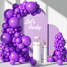 Cargar imagen en el visor de la galería, Kit de guirnalda de globos dorados metálicos para fiesta de cumpleaños