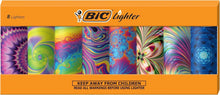 Cargar imagen en el visor de la galería, BIC Maxi encendedor de bolsillo, edición especial, serie caprichosa, paquete de 8 unidades de encendedores