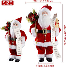 Cargar imagen en el visor de la galería, Uten Decoraciones de Navidad, figuras de Papá Noel de 18 pulgadas, calcetines de Navidad y bolsa de regalo,ln23 decoración de fiesta en casa y regalos de cumpleaños.
