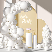 Cargar imagen en el visor de la galería, Kit de guirnalda de globos dorados metálicos para fiesta de cumpleaños