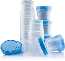 Cargar imagen en el visor de la galería, Caremax Supply - Vasos para muestras con tapa a prueba de fugas