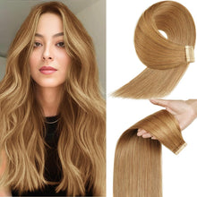 Cargar imagen en el visor de la galería, Extensiones de cabello humano con cinta