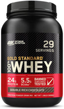 Cargar imagen en el visor de la galería, Optimum Nutrition Gold Standard - Proteína en polvo de 100% suero de leche