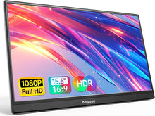 Cargar imagen en el visor de la galería, Monitor portátil de 15.6 pulgadas 1080P USB-C HDMI Ultra A24