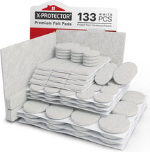 Cargar imagen en el visor de la galería, Protectores de Suelo Premium de Fieltro para Patas de Sillas para Suelos de Madera