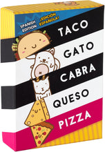 Cargar imagen en el visor de la galería, Taco Cat Goat Cheese Pizza - Edición Española! ¡Taco Gato Cabra Queso Pizza - Edición Española! A partir de 8 años, 10-15 minutos de tiempo de juego, 2-8 jugadores