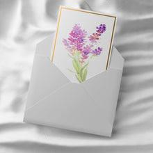 Cargar imagen en el visor de la galería, VNS Creations Tarjetas florales en blanco con sobres, ln23 4 x 6, para todas las ocasiones, diseños surtidos, 40 piezas