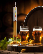 Cargar imagen en el visor de la galería, Kosoeur Hidrómetro de triple escala, hidrómetro de alcohol para vino, aguamiel