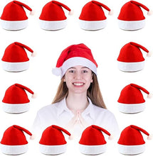 Cargar imagen en el visor de la galería, Sombreros de Papá Noel MNKXL a granel para adultos