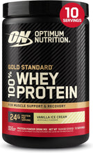 Cargar imagen en el visor de la galería, Optimum Nutrition Gold Standard - Proteína en polvo de 100% suero de leche