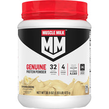 Cargar imagen en el visor de la galería, Polvo de proteína genuina Muscle Milk, 32g de proteína