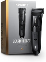 Cargar imagen en el visor de la galería, MANSCAPED® The Beard Hedger™ Premium - Recortadora de barba para hombre y afeitadora facial ln23 compacta The Handyman™ con nivelador de pelo largo y cuchillas de aluminio