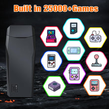 Cargar imagen en el visor de la galería, JAnimauxx Wireless Retro Game Console with 25000 Games, Plug and Play Video Game Console for TV, Portable Game Console Stick 4K HDMI-Output, Game Emulator Console with Game System, hyper base m8 A19