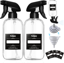 Cargar imagen en el visor de la galería, Veco Botellas pulverizadoras de 360° de 10.1 fl oz (10 onzas),