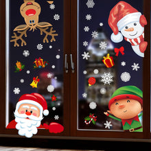 Cargar imagen en el visor de la galería, Decoraciones de Navidad - Decoraciones de Ventanas de Navidad Pegatinas para interiores
