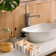 Cargar imagen en el visor de la galería, AnyDesign - 80 servilletas de papel desechables para invitados de otoño, acuarela, flores, calabaza,ln23 servilletas de papel desechables para cena de flores de otoño para suministros de baño de