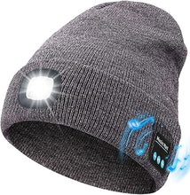Cargar imagen en el visor de la galería, Gorro Bluetooth con luz